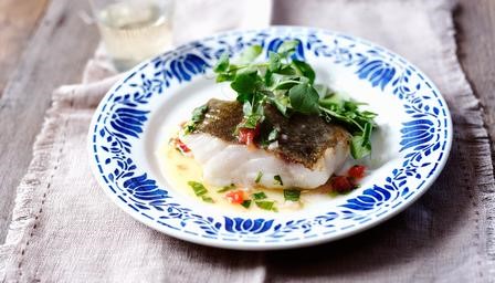 Coley with Tarragon Sauce Vierge - Fishbox