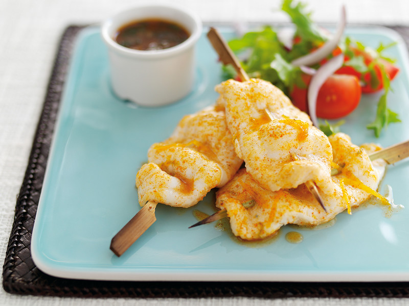 Citrus Lemon Sole Skewers- Fishbox BBQ