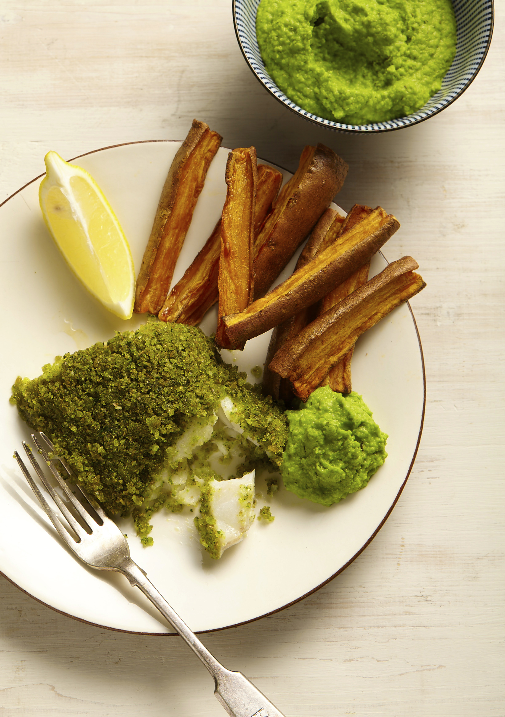 Herby Fish 'n' Chips