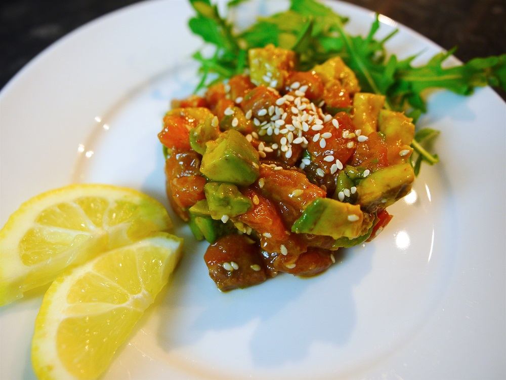 Alla's Salmon and Avocado Ceviche