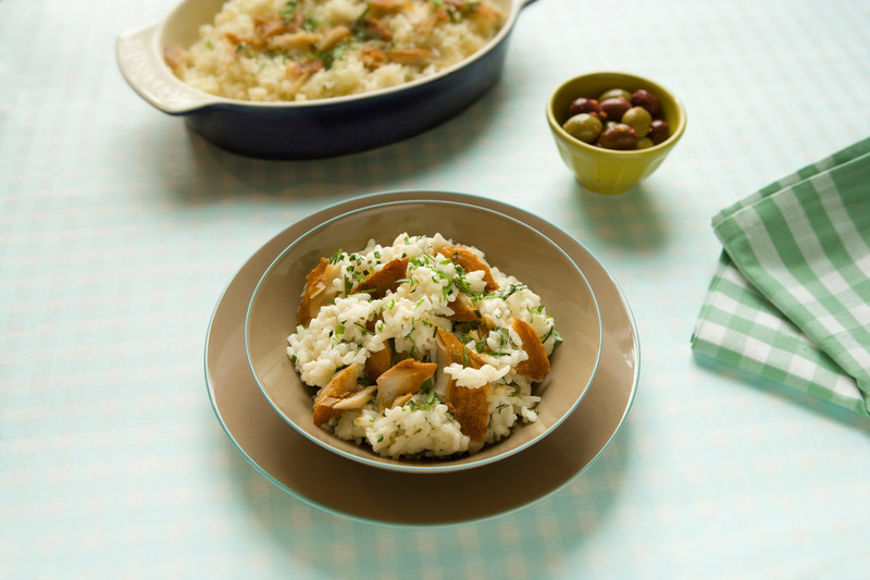 Smoked Mackerel Risotto