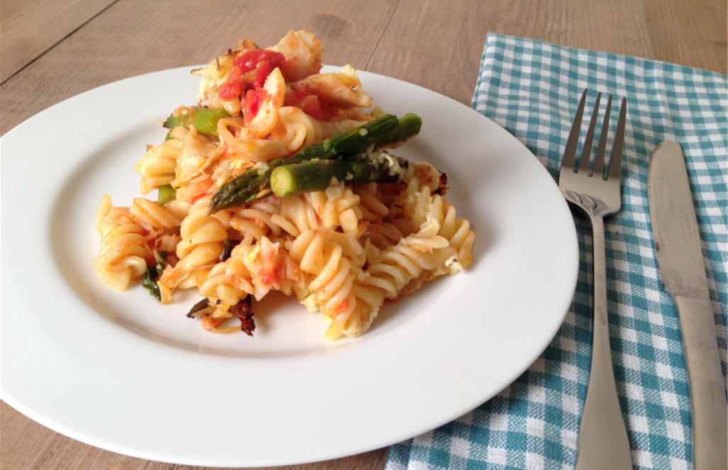 Smoked Cod Pasta Bake